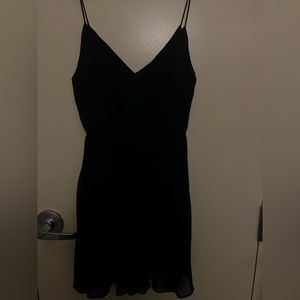 ASOS design black dress